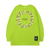 Men Long Sleeve Shirt Men's and Women's Loose Sleeves T-shirt High Street Ins Retro Hip Hop