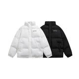 Unisex Jacket Winter Pleated Casual Bread Coat