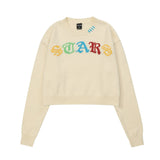 Women Sweater round Neck Sweater Girls' Sweater Autumn Casual Long Sleeve