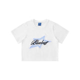 Women T-shirt Short-Sleeved T-shirt Girls Casual Navel Summer Breathable