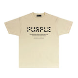 Purple Brand T Shirt Short Sleeve T-shirt Blouse