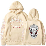 Funny Jujutsu Kaisen Long Sleeve Casual Hoodies Anime