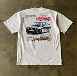 y2k Street vintage animated alphabet print short sleeve