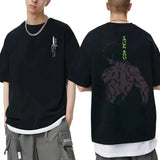 Japanese Anime Jujutsu Kaisen Fushiguro Toji Graphic T-shirt