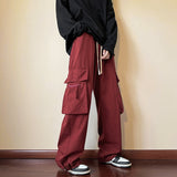 Men Sweatpants Overalls Men's Straight