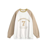 Unisex Sweater Autumn Vintage Letter Print