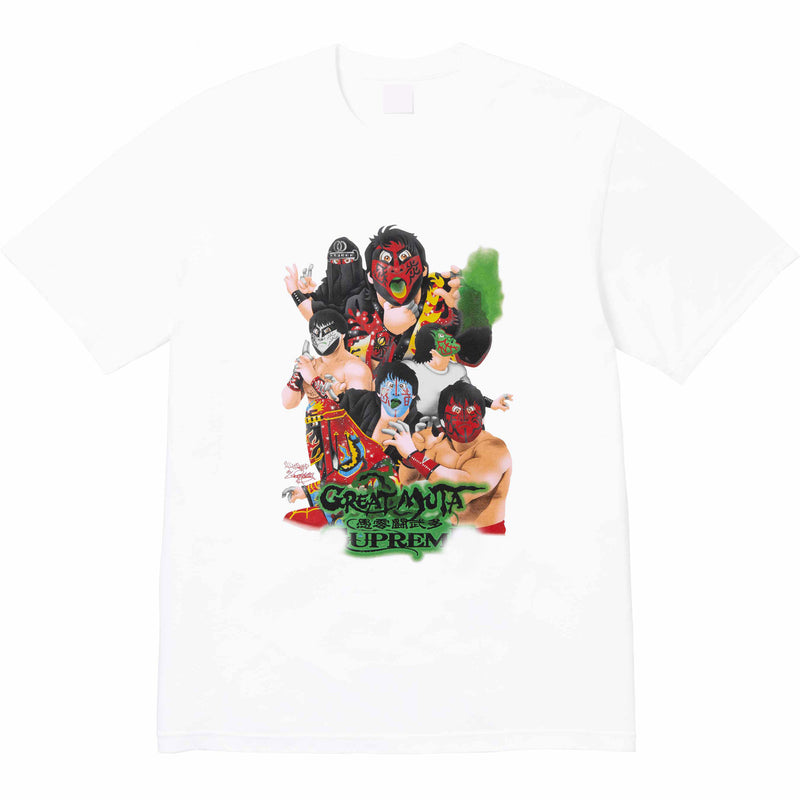 Mens T-shirts 23FW MUTA TEE mutant human print ogo cotton crew neck t-shirt bottoming shirt
