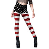 National Flag Day Leggings Spring/Summer Leggings Independence Day Yoga Pants Tight