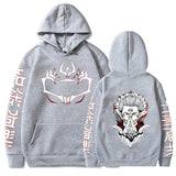 Funny Jujutsu Kaisen Long Sleeve Casual Hoodies Anime
