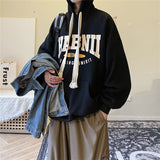Men Hoodie Hooded Sweater Men's Hong Kong Style Coat Autumn and Winter