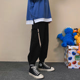 Men Sweatpants Overalls Men's Autumn Fashion Brand Retro Loose