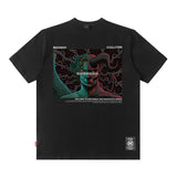 Men T Shirt Fashion Brand Men's Short-Sleeved T-shirt All-Match Loose