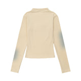 Women Long Sleeve T-Shirt Printed Long Sleeve T-shirt for Women Autumn Leisure Distressed