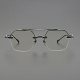CHH Chrome Hearts Glasses Vintage gold rimless myopia frames