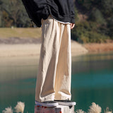 Men Sweatpants Straight Casual Pants Men Spring Concise