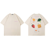 Men T Shirt Printed round Neck Short Sleeve T-shirt Baby Boy and Girl Summer Loose