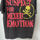 Mixed Emotion T-Shirt Alien Ancient print, summer Short sleeves