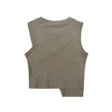 Women Vest Women's Short Summer Sleeveless