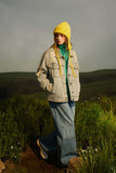 Unisex Jacket Autumn Basic Style Denim Coat Women's Clothing