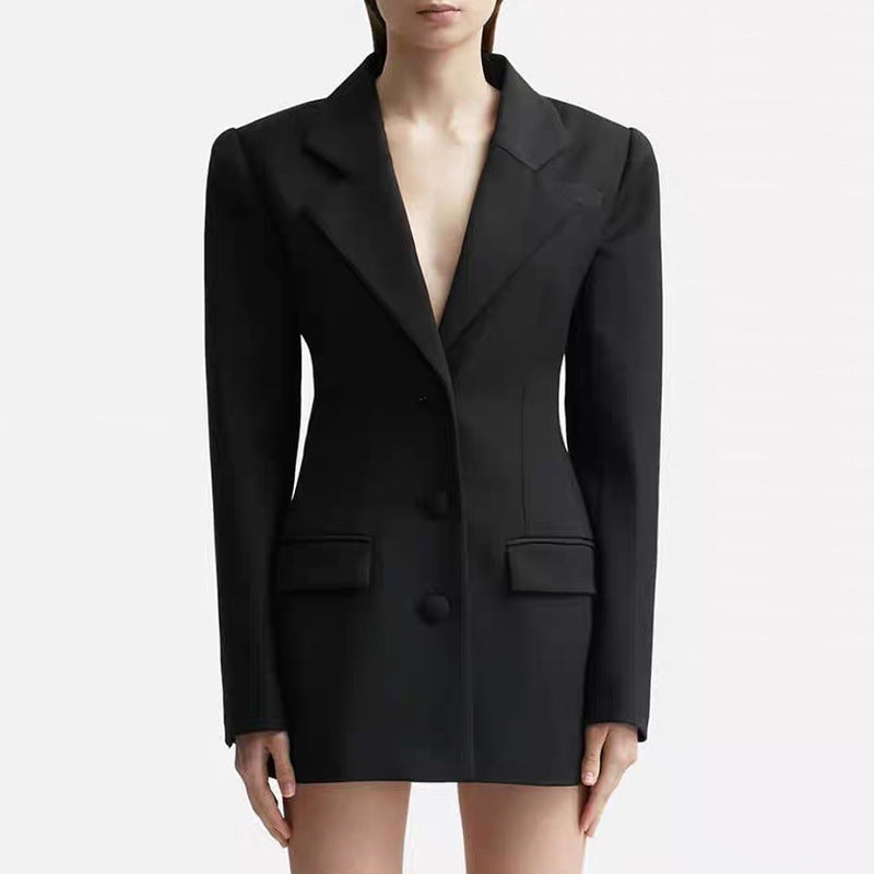 Frankie Shop Hourglass Blazer Fall Women's Business Suit Suit for Women