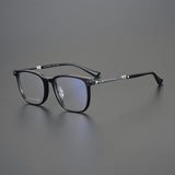 CHH Chrome Hearts Glasses Vintage Pure Titanium Black Frame Glasses