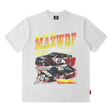 Men T Shirt Short Sleeve T-shirt Men and Women Couple Retro Loose Couple Hip Hop
