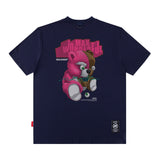 Men T Shirt Printed Couple Short Sleeve T-shirt Men and Women Hip Hop Loose Casual