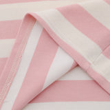 Men Hoodie Striped Stitching Lapel Sweater Loose Contrast Color Polo Shirt Long Sleeve Top