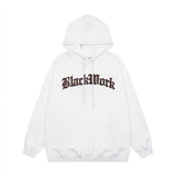 Men Hoodie Letter Hooded Pullover Men's Sweater Autumn and Winter Loose Hoodie