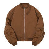 Men Cotton Padded Jacket Coat Winter Thicken Thermal Cotton Coat Jacket Men's Cotton-Padded Coat Baseball Uniform