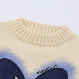 Women Sweater Girls Autumn Crew Neck Casual Long Sleeve