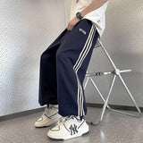 Men Sweatpants Men's Summer Fashion Brand Trendy Loose Sports and Leisure Trousers