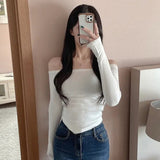 Women Long Sleeve Shirt Women Autumn Undershirt