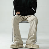 Men Sweatpants Overalls Men's Spring and Autumn Loose Straight