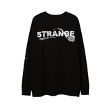 Men Long Sleeve Shirt Portrait Graffiti Printing Long Sleeve T-shirt Men's Loose