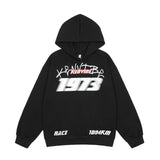 Men Hoodie Fuzzy Digital Printed Hoodie Sports Style Pullover Hoodie
