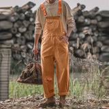 Men Pant Loose Casual Suspender Trousers Men's Pants Overalls