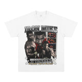 Mike Tyson T Shirt Boxer Retro Short Sleeve