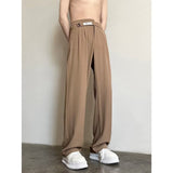 Men Sweatpants Suit Pants Men Summer Fashion Brand Drooping Straight Loose