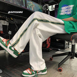 Men Sweatpants Men's Spring and Autumn Ins Straight Loose Sports