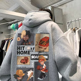 Men Hoodie Hooded Sweater Men's Autumn Fashion Brand High Street Coat