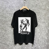 Purple Brand T Shirt Short Sleeve T-shirt Blouse