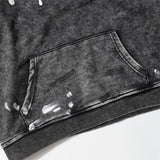 Men Hoodie Washed Old Hooded Sweater Men's Autumn and Winter Letter Printing
