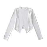 Women T-Shirt Long Sleeve Bottoming Shirt for Women Autumn