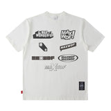 Men T Shirt West Coast Cartoon Printed Short Sleeve T-shirt Men and Women Loose Casual