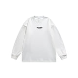 Unisex Hoodie Printed Long Sleeve T-shirt Men and Women Loose-Fitting Casual round-Neck