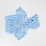 Women Pants Hooded Short Sleeve Fashionable Jacket Casual Pants