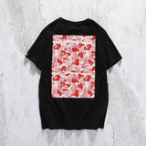 Bathing Ape T Shirt Casual White Letter Crew Neck Summer Pullover Short Sleeve T-shirt
