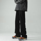 Men Sweatpants Overalls Men's Spring and Autumn Loose Straight