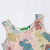 Women's Vest Printed Short Vest Women's Summer Sleeveless Camisole Top